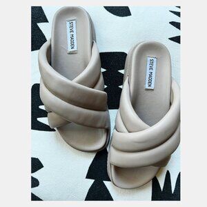 STEVE MADDEN - Women's Motte Crisscross Footbed Sandals